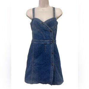 See By Chloe Denim Mini Dress Sz 6